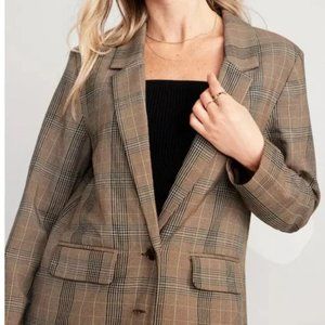 Old Navy plaid blazer, MP, NWT